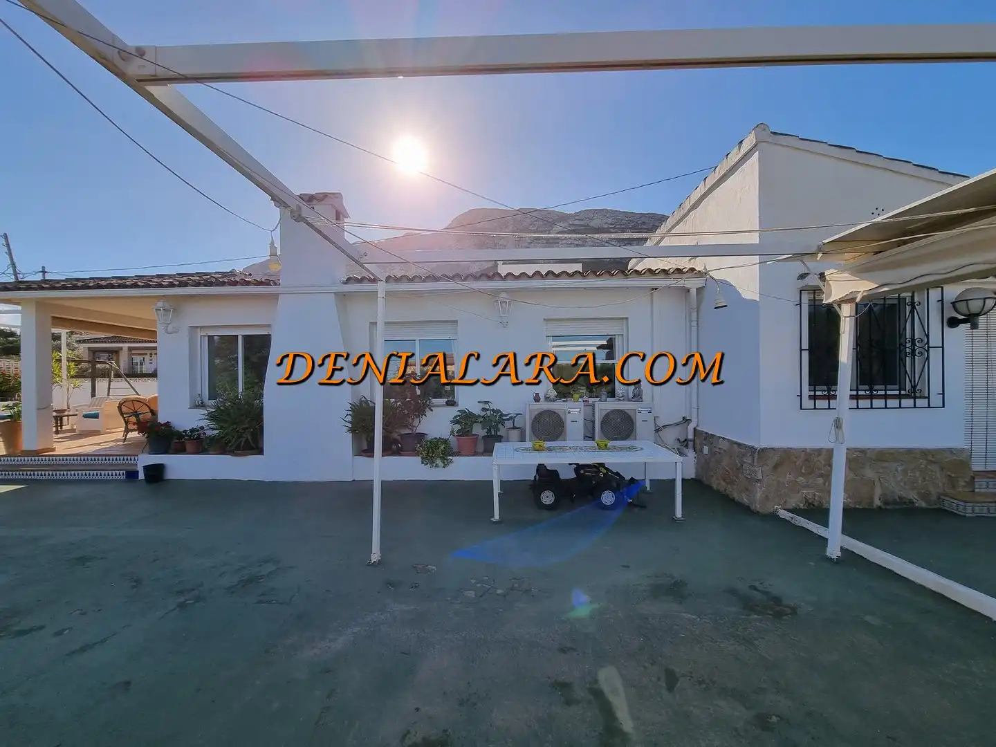 Exterior view of Houses for sale in Dénia  with Air Conditioner, Private garden and Terrace