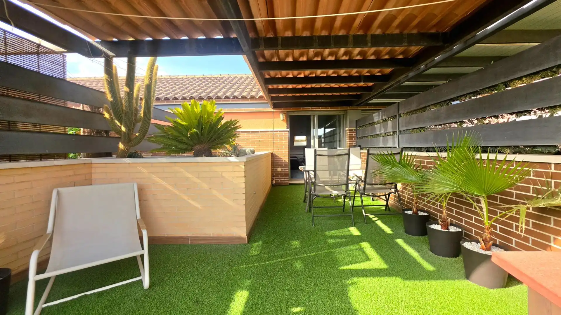 Terrace of Attic for sale in San Javier  with Air Conditioner, Private garden and Terrace
