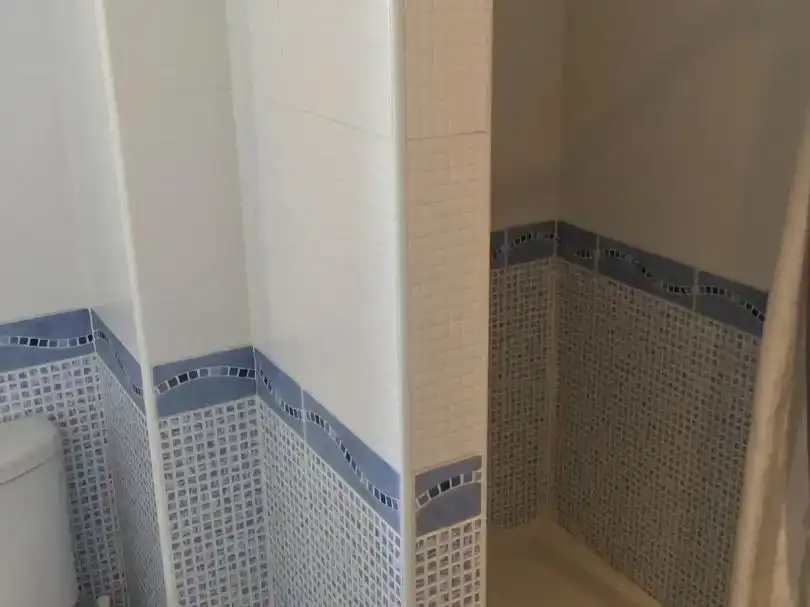 Badezimmer von Wohnung zur Miete in El Verger mit Klimaanlage und Schwimmbad