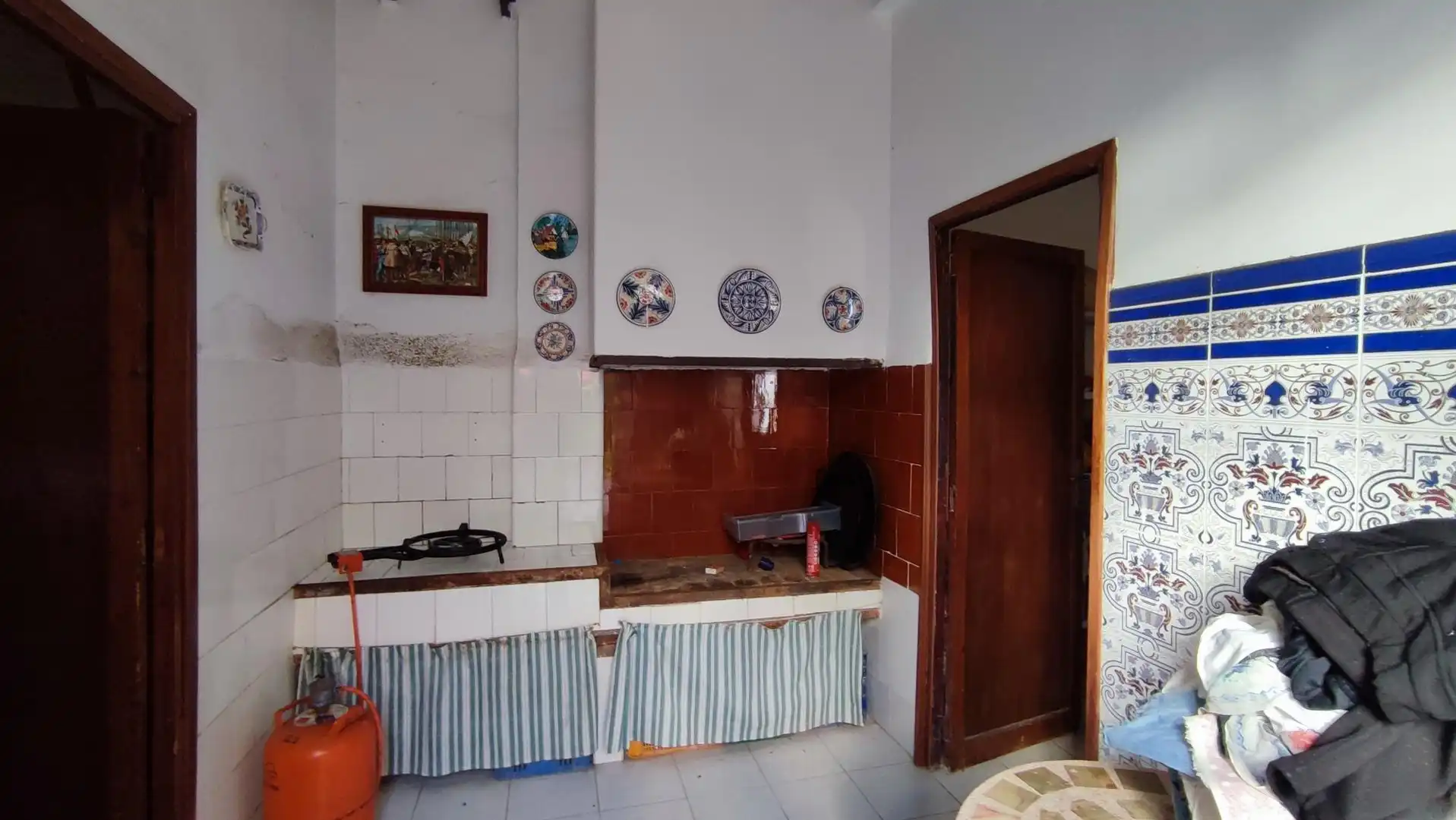 Cocina de Casa o chalet en venta en Gandia con Jardín privado, Terraza y Amueblado