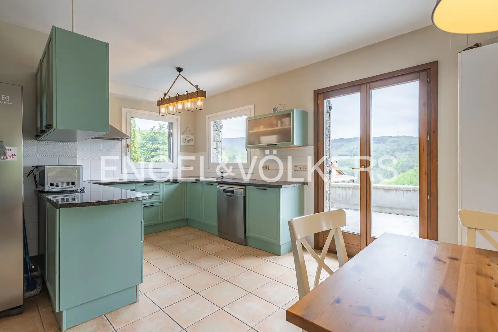 Cocina de Casa o chalet en venta en Molló con Calefacción, Jardín privado y Balcón