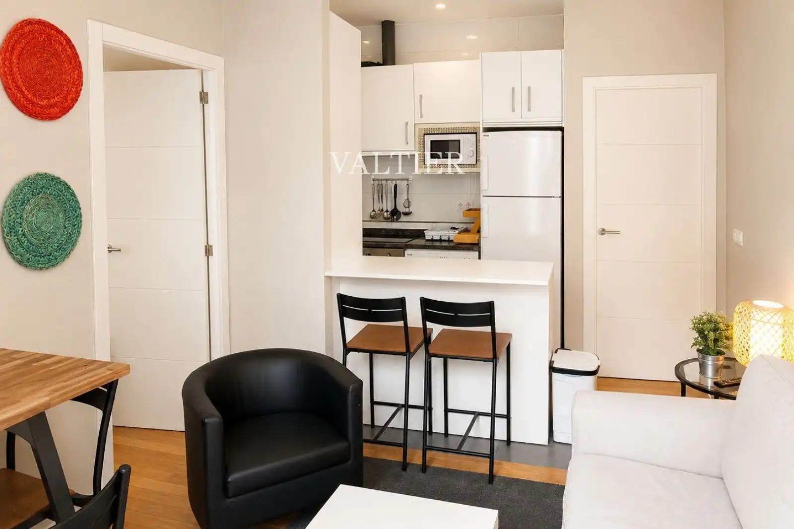 Cocina de Ático de alquiler en Madrid con Aire acondicionado, Terraza y Amueblado