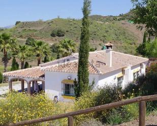 Exterior view of House or chalet for sale in Canillas de Aceituno  with Terrace and Swimming Pool
