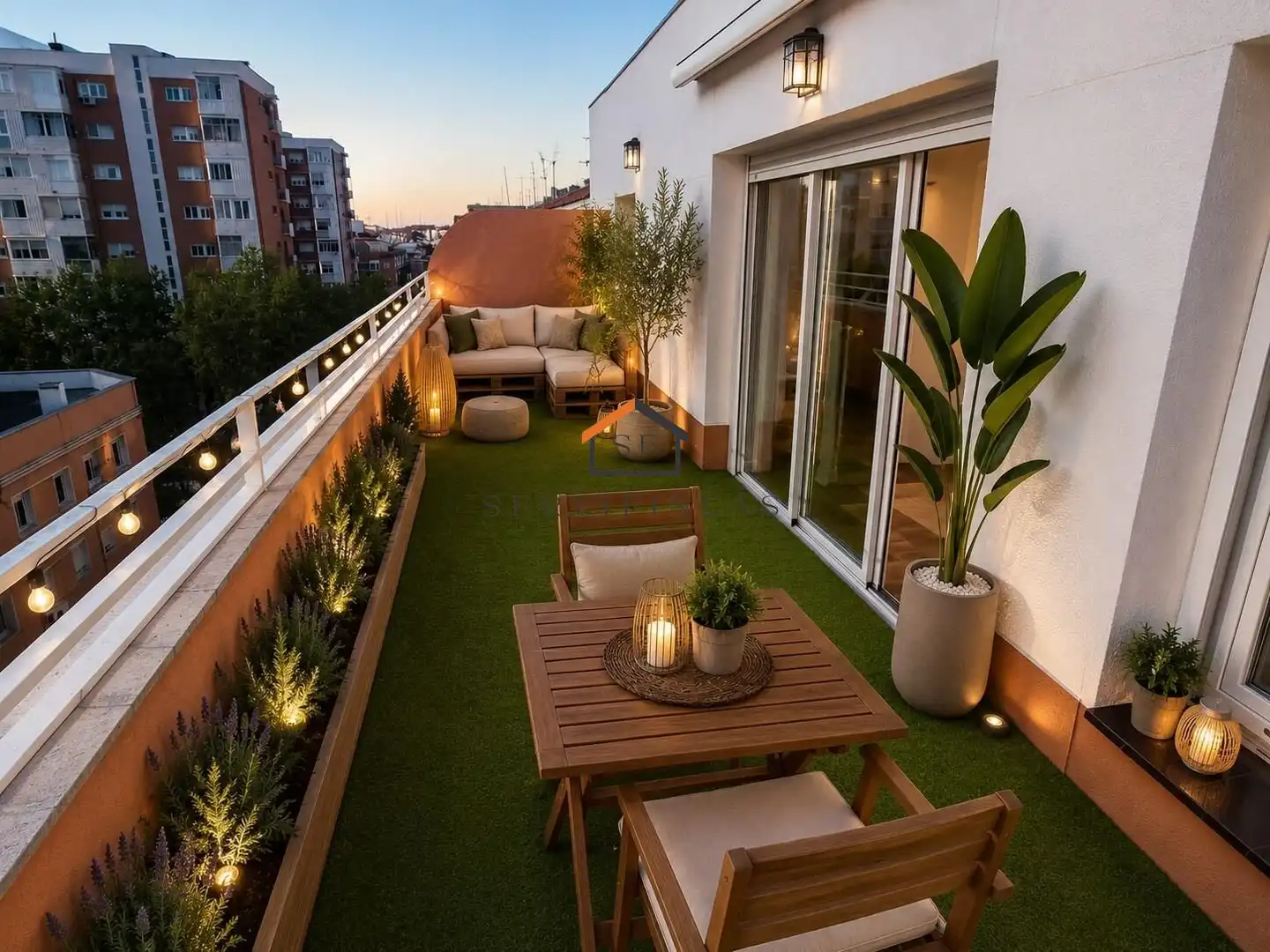 Terrace of Attic for sale in Madrid  with Air Conditioner, Heating and Terrace