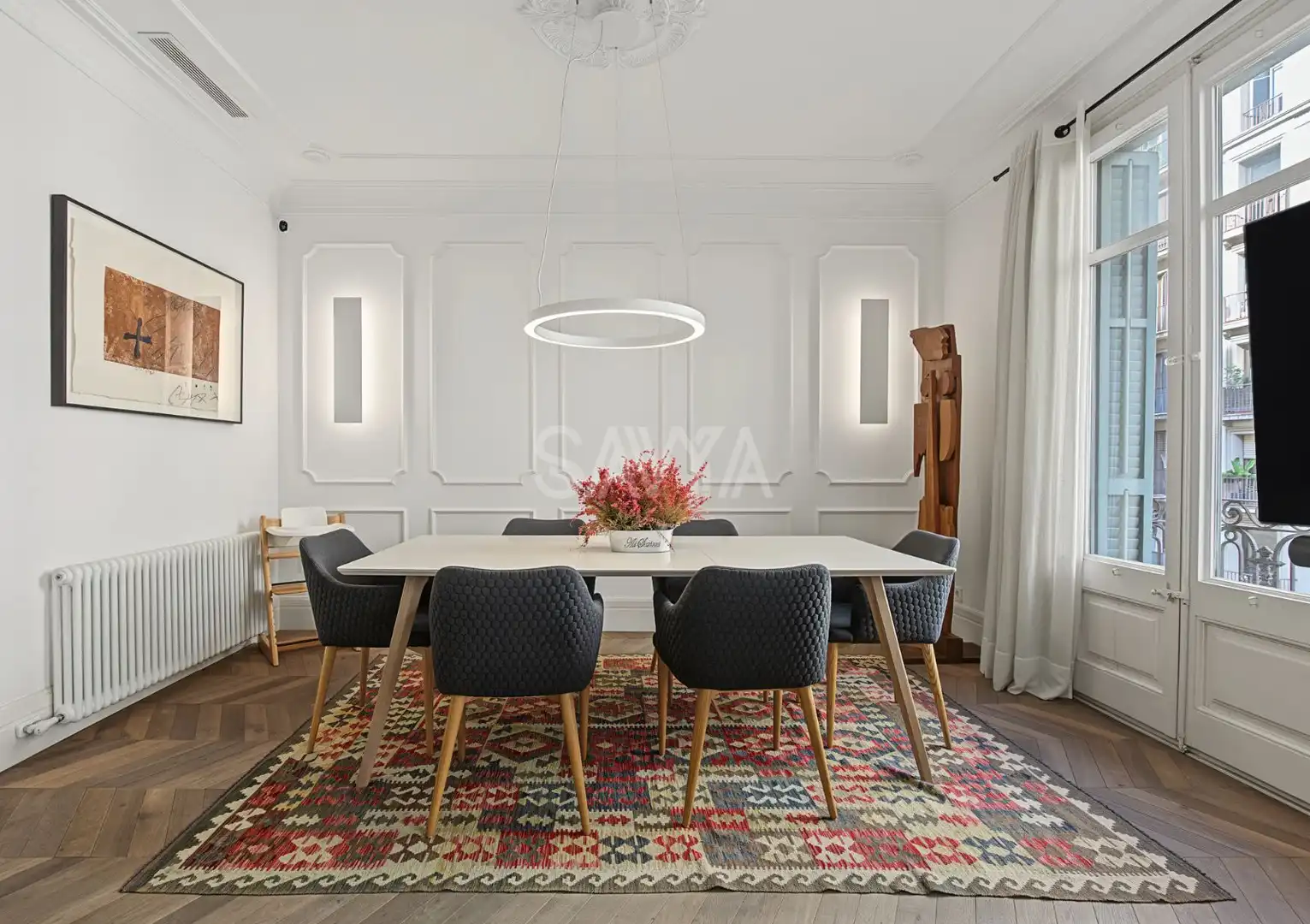 Comedor de Piso en venta en Barcelona con Aire acondicionado, Calefacción y Terraza