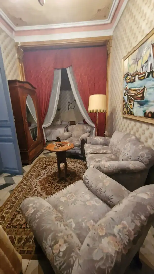Sala d'estar de Casa o xalet en venda en Paradinas de San Juan amb Traster i Piscina