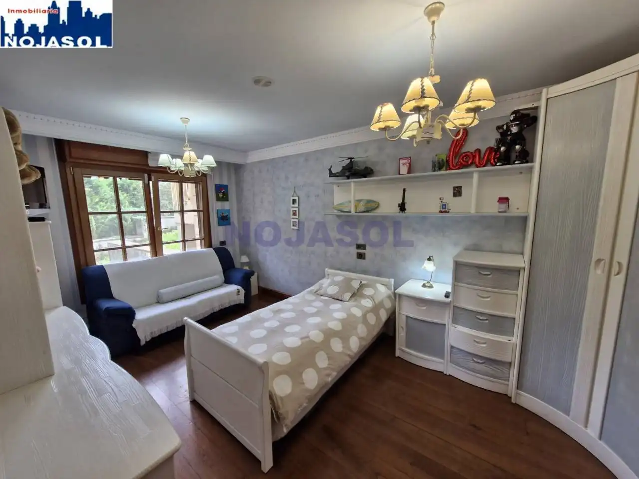 Habitación de Casa o chalet en venta en Noja con Aire acondicionado, Calefacción y Jardín privado
