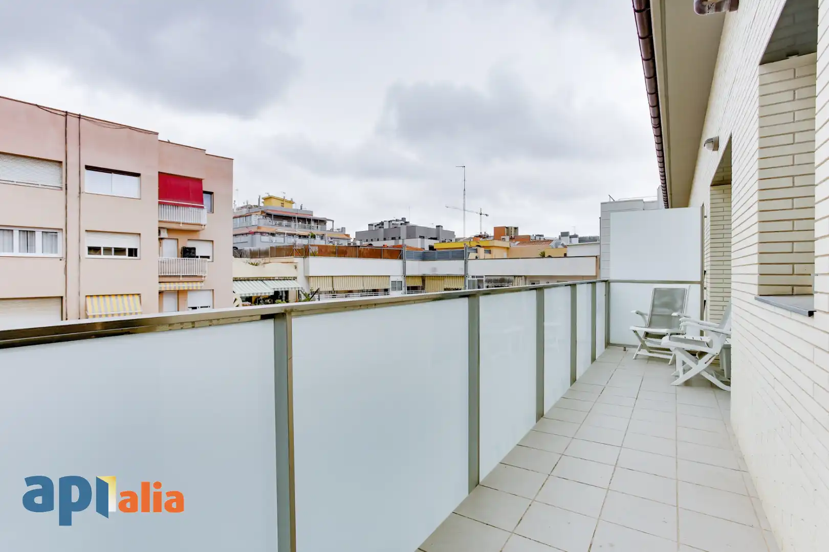 Terrace of Duplexes for sale in Esplugues de Llobregat  with Air Conditioner, Heating and Storage room