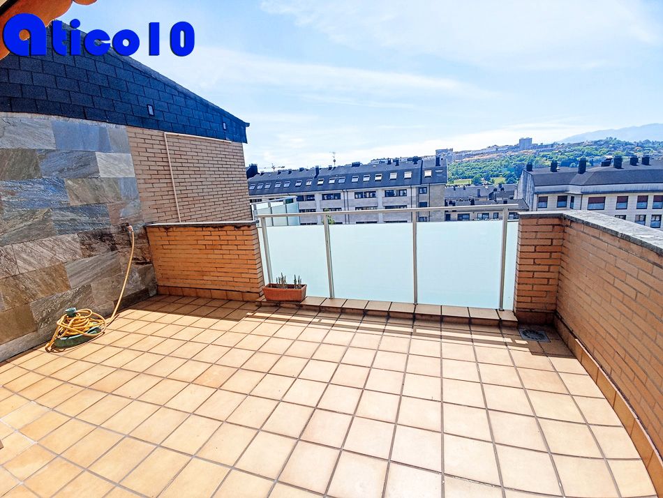 Terrace of Attic for sale in Oviedo   with Heating, Private garden and Parquet flooring