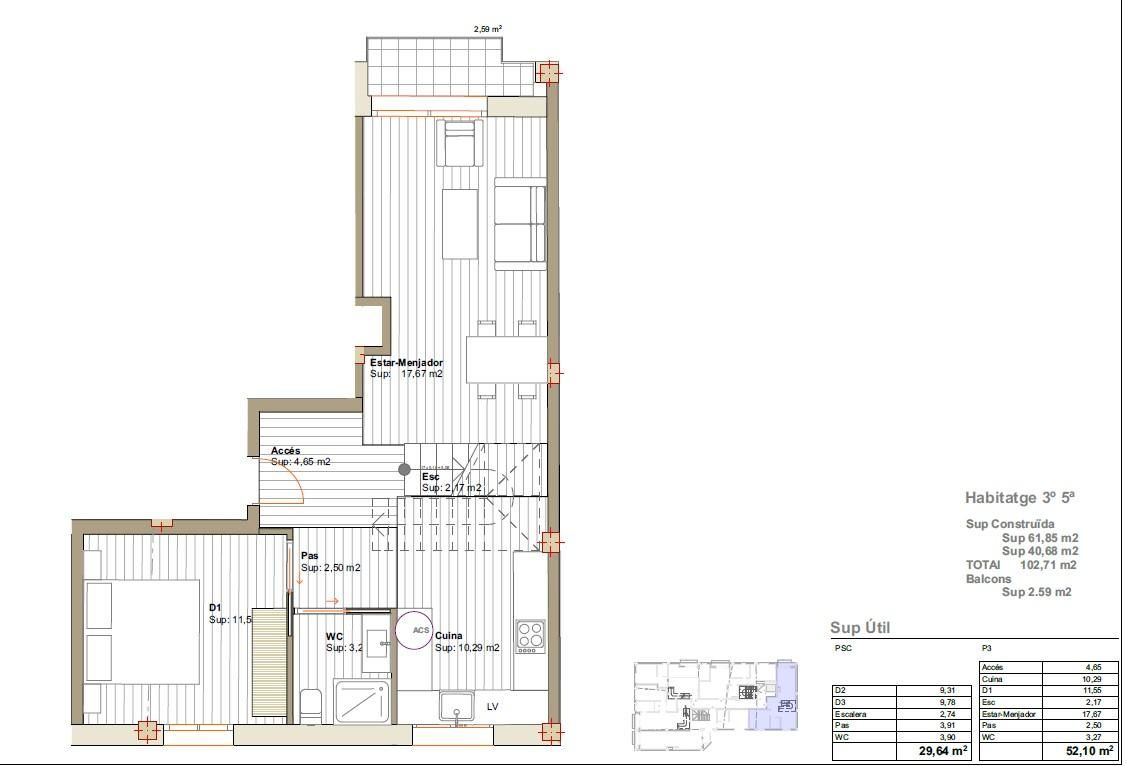 Àtic en venda a de Linné, 5, La Cogullada