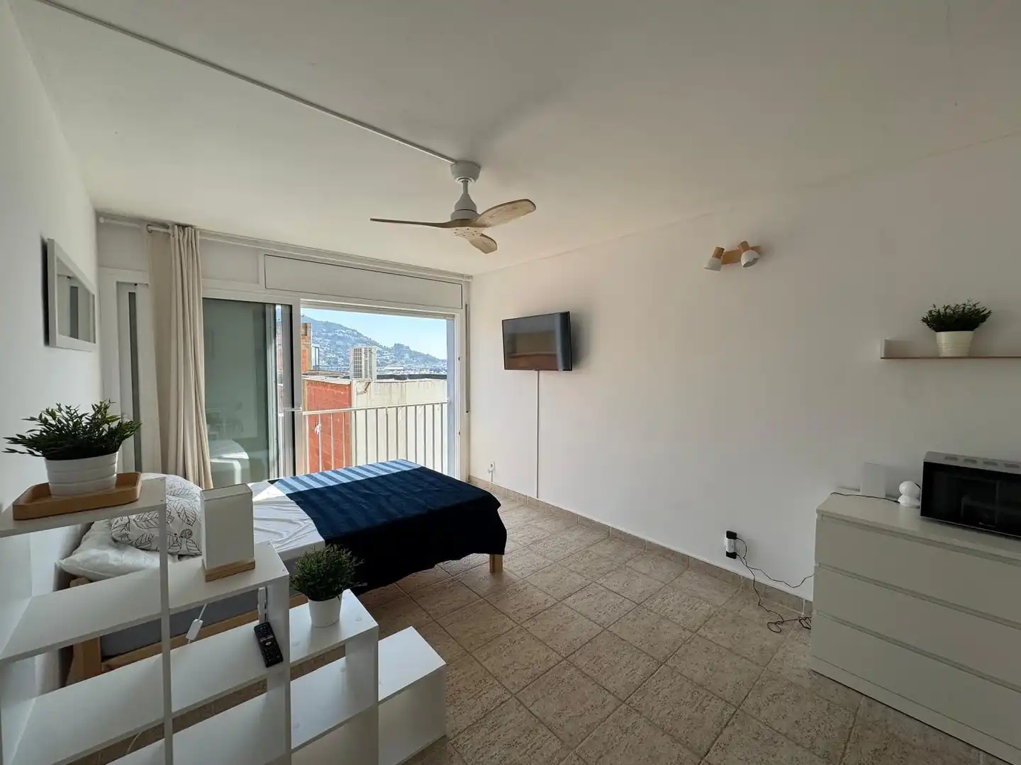Schlafzimmer von Wohnung zum Verkauf in Roses mit Möbliert