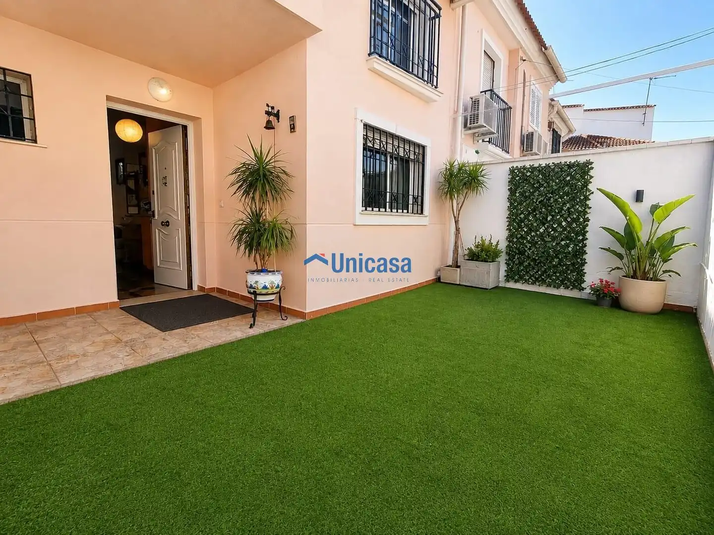 Terraza de Casa adosada en venta en Málaga
