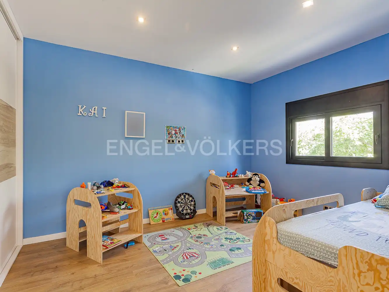 Bedroom of Houses for rent in Castelldefels  with Air Conditioner, Heating and Private garden