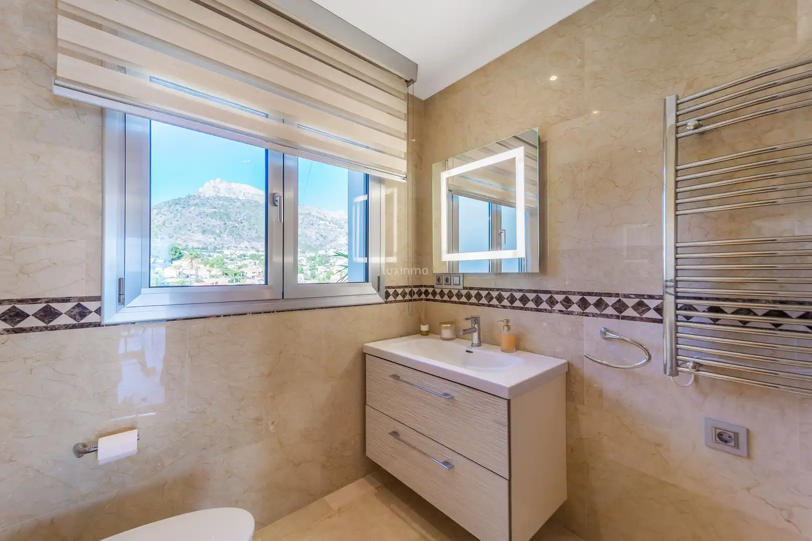 Baño de Casa o chalet en venta en Calpe / Calp con Aire acondicionado, Terraza y Trastero