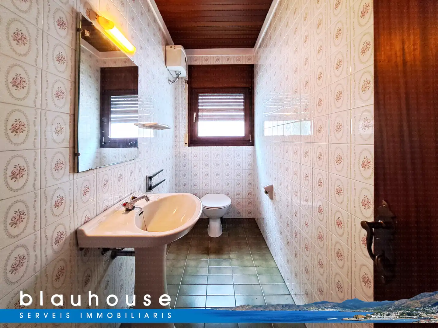 Baño de Apartamento en venta en Llançà con Aire acondicionado, Jardín privado y Terraza