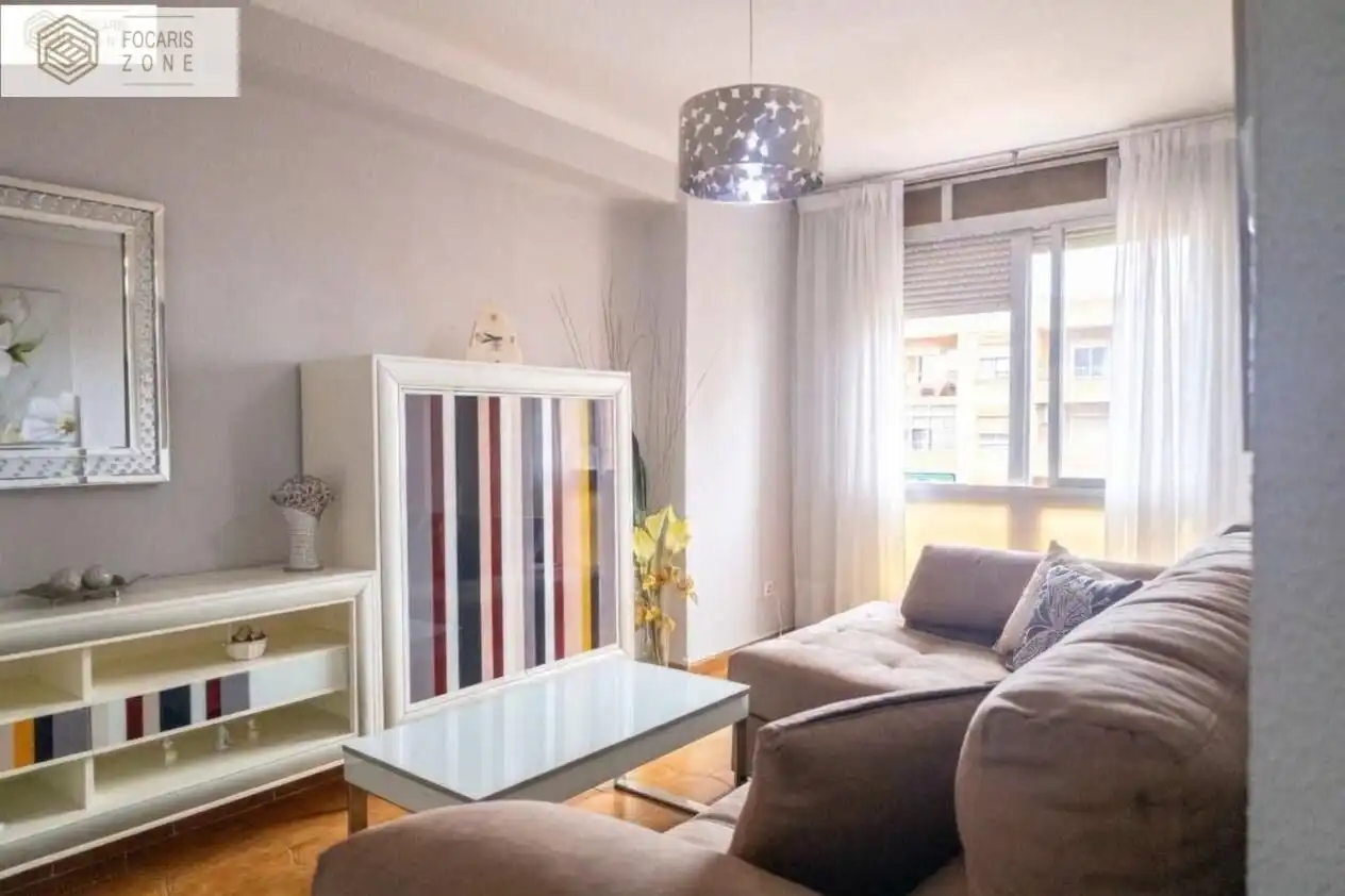 Sala d'estar de Pis en venda en Málaga amb Aire condicionat i Calefacció