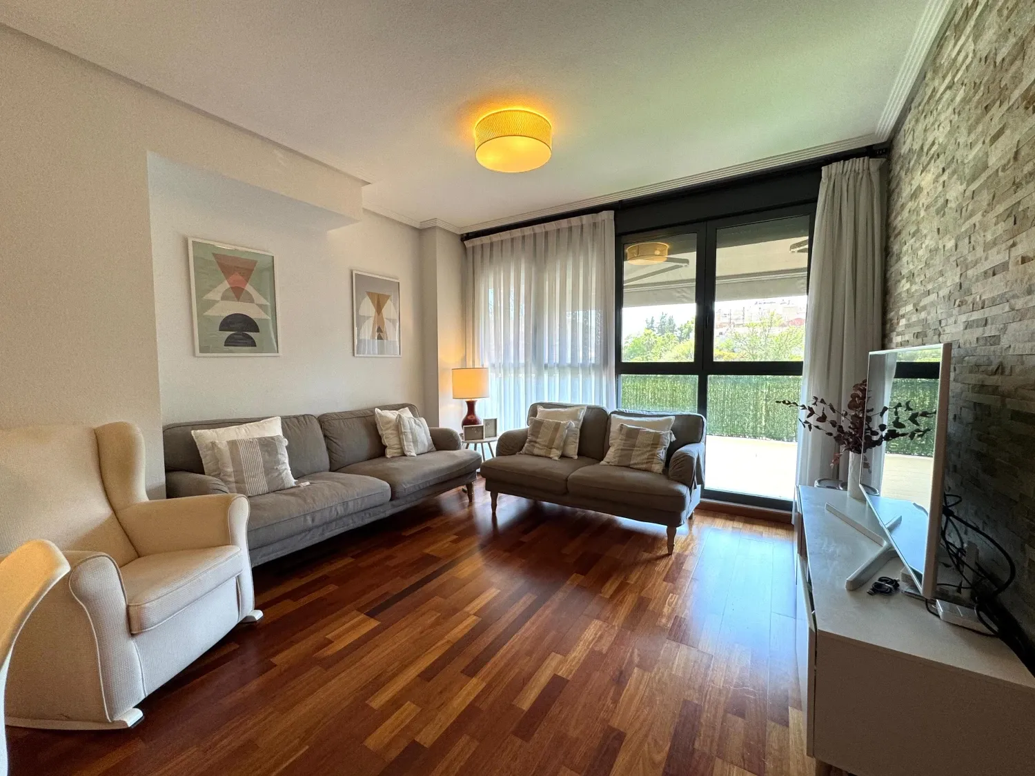 Living room of House or chalet for sale in  Murcia Capital  with Air Conditioner, Heating and Terrace