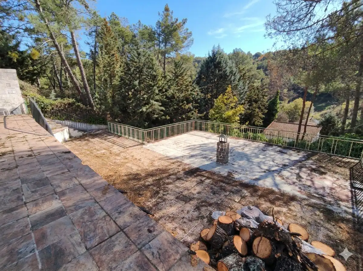 Terraza de Casa o chalet en venta en Santa María de la Alameda con Calefacción, Jardín privado y Terraza