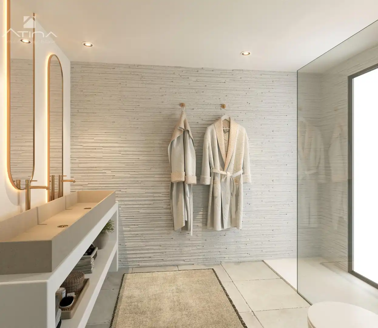 Bathroom of Houses for sale in Jávea / Xàbia  with Air Conditioner, Private garden and Terrace