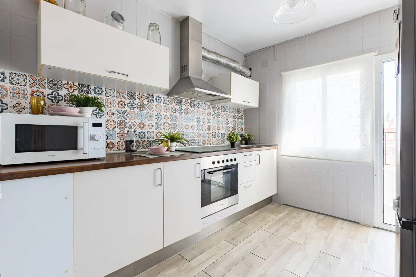 Kitchen of Flat for sale in Alcantarilla  with Air Conditioner, Furnished and Balcony
