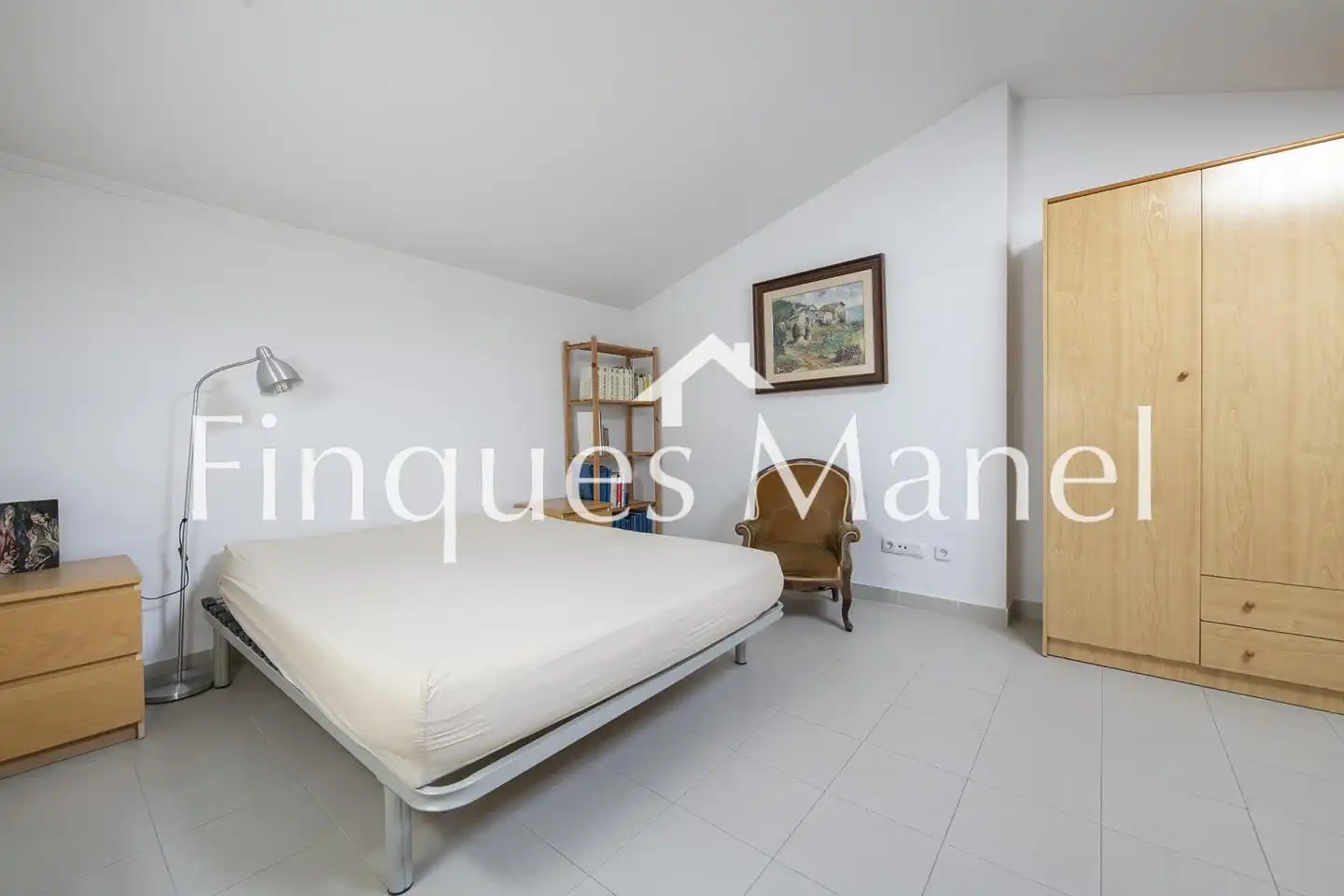 Schlafzimmer von Wohnung zum Verkauf in Banyoles mit Klimaanlage und Terrasse