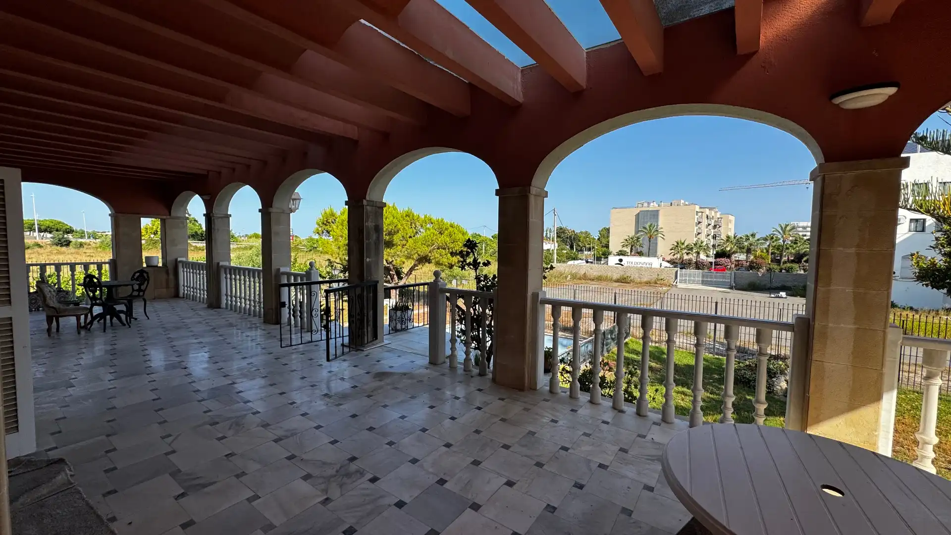 Terrassa de Casa o xalet en venda en Torredembarra amb Aire condicionat, Calefacció i Jardí privat