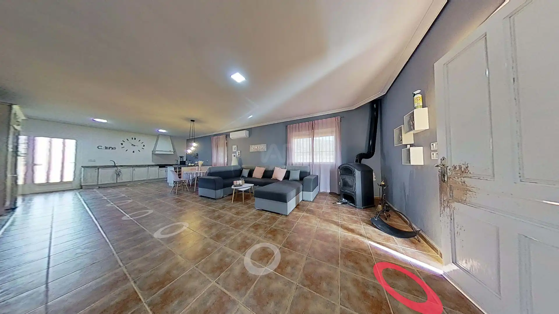 Living room of Houses for sale in Hondón de los Frailes  with Air Conditioner, Heating and Terrace