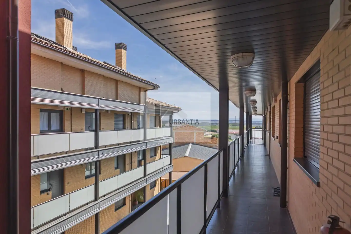 Exterior view of Flat for sale in Larraga  with Heating, Parquet flooring and Terrace