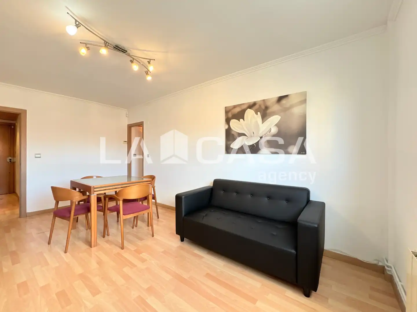 Sala de estar de Piso en venta en Badalona con Calefacción y Balcón
