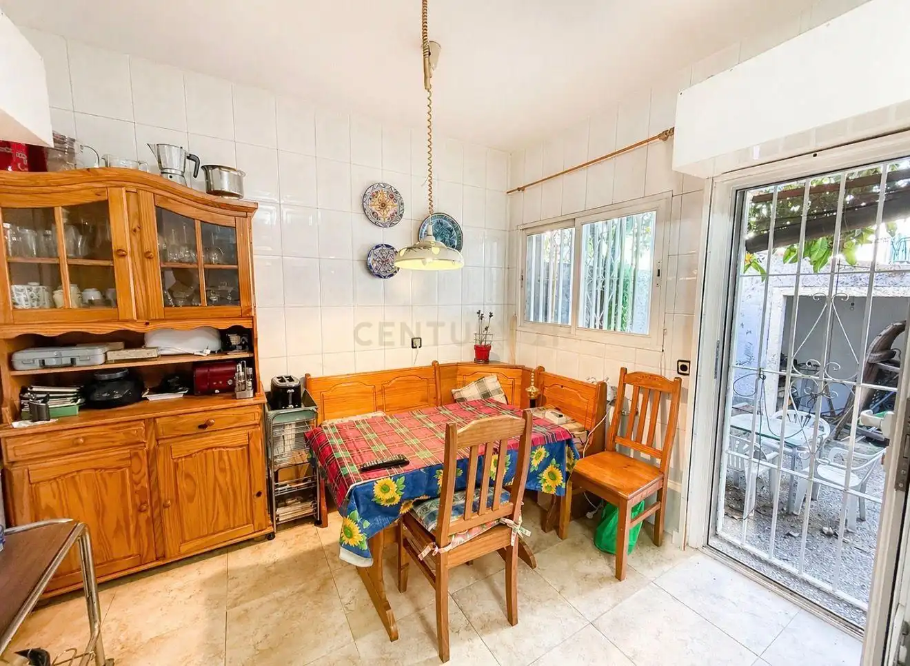 Kitchen of Houses for sale in Madrid  with Air Conditioner, Private garden and Storage room