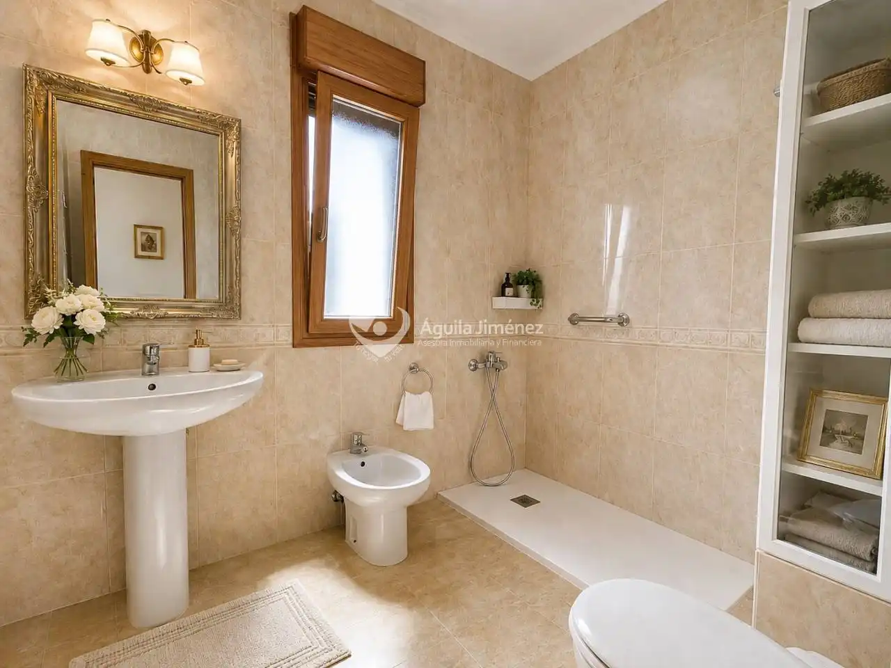 Bathroom of Flat for sale in Alcalá de Guadaira  with Air Conditioner, Heating and Storage room