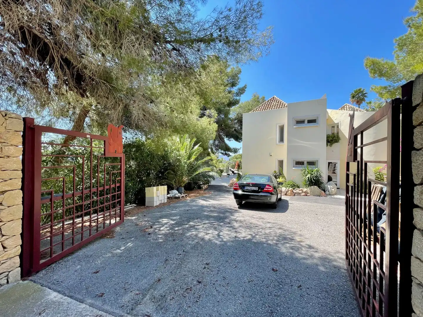Vista exterior de Casa o chalet en venta en Altea con Aire acondicionado, Calefacción y Jardín privado