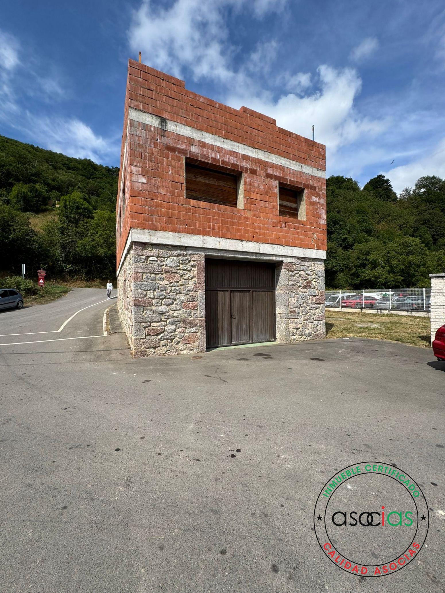 Exterior view of House or chalet for sale in Teverga  with Private garden