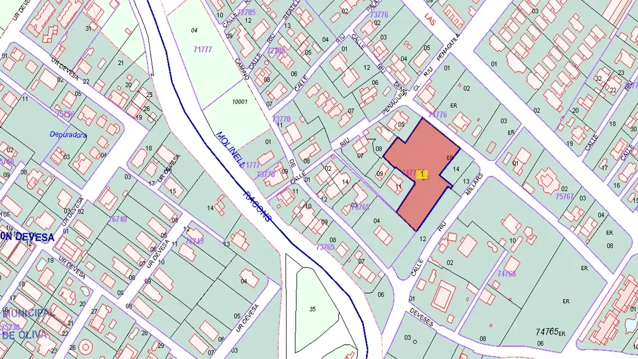 Terreny residencial en venda a Carrer Riu de La Sénia 51, imagen 12