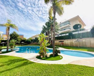 Piscina de Planta baixa en venda en Pilar de la Horadada amb Aire condicionat, Jardí privat i Terrassa