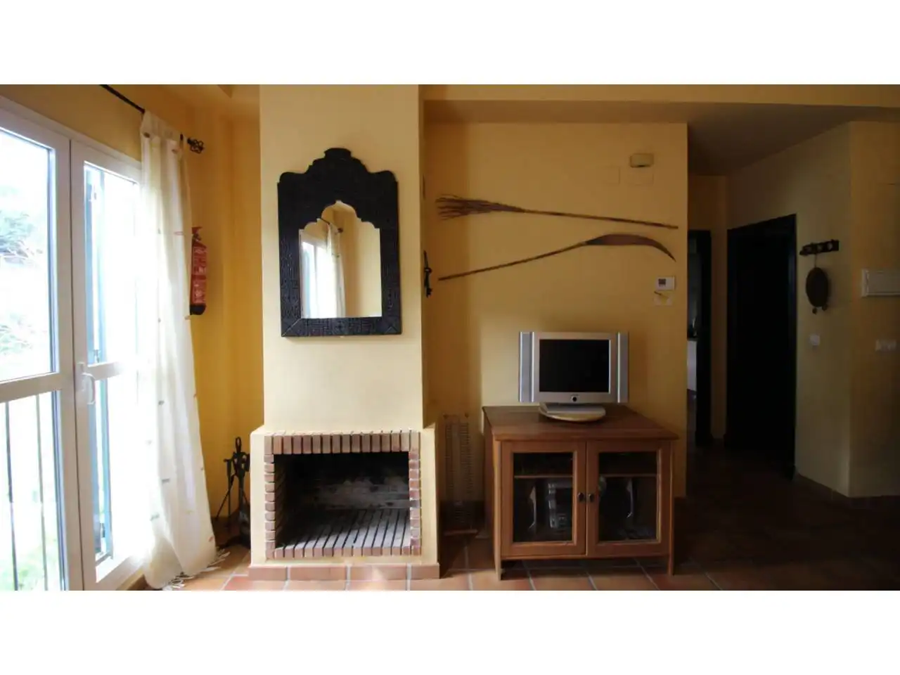 Sala de estar de Casa o chalet de alquiler en Aracena con Aire acondicionado, Calefacción y Jardín privado