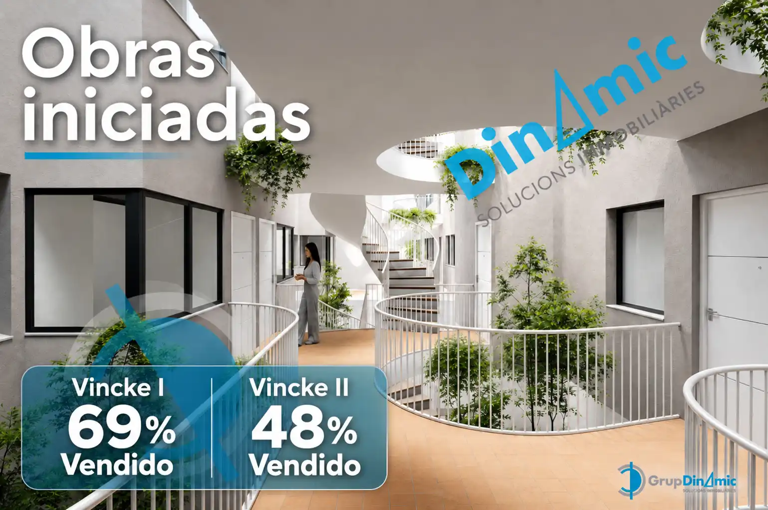 Piso de obra nueva con piscina en venta en Carrer de la Font 42I, imagen 2
