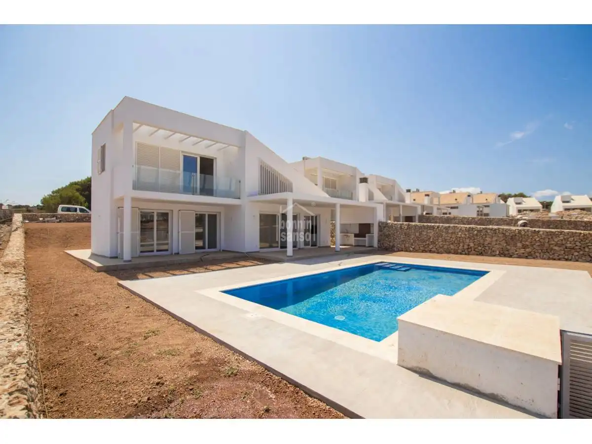 Vista exterior de Casa o chalet en venta en Es Mercadal con Calefacción, Jardín privado y Terraza