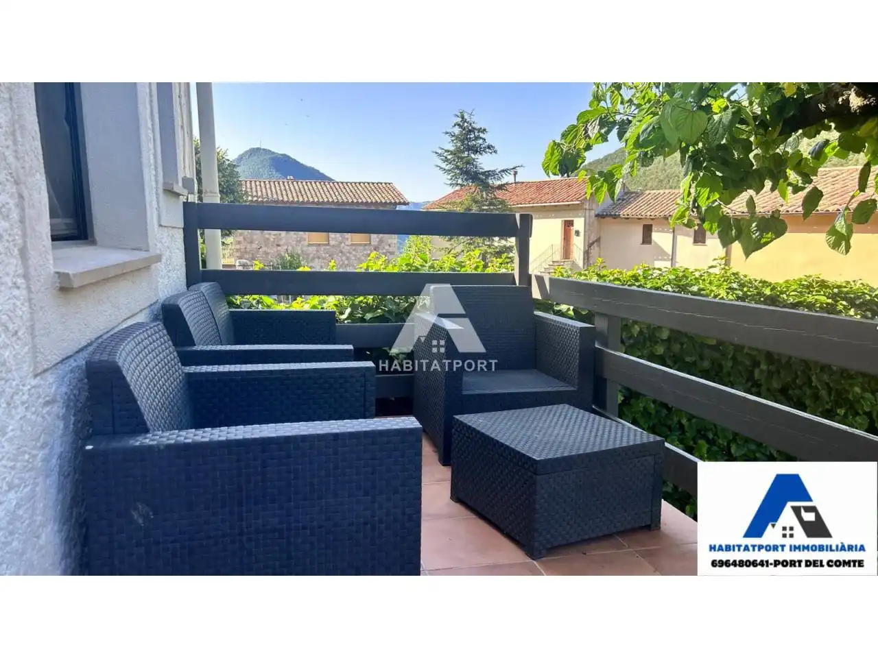 Terraza de Casa o chalet en venta en La Coma i la Pedra con Calefacción, Jardín privado y Amueblado