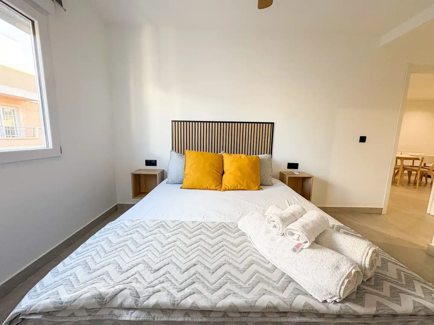 Schlafzimmer von Wohnung zum Verkauf in Torrevieja mit Klimaanlage, Heizung und Terrasse