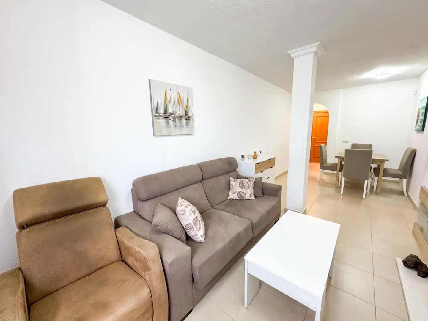Living room of Flat for sale in Torremolinos  with Air Conditioner