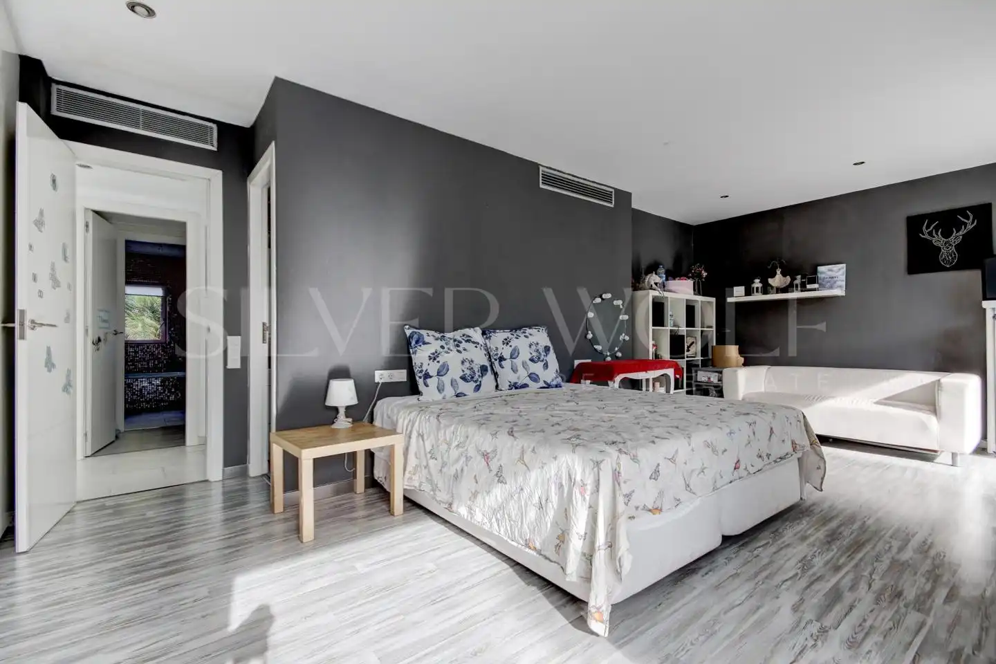 Bedroom of Houses for sale in Castelldefels  with Air Conditioner, Heating and Private garden