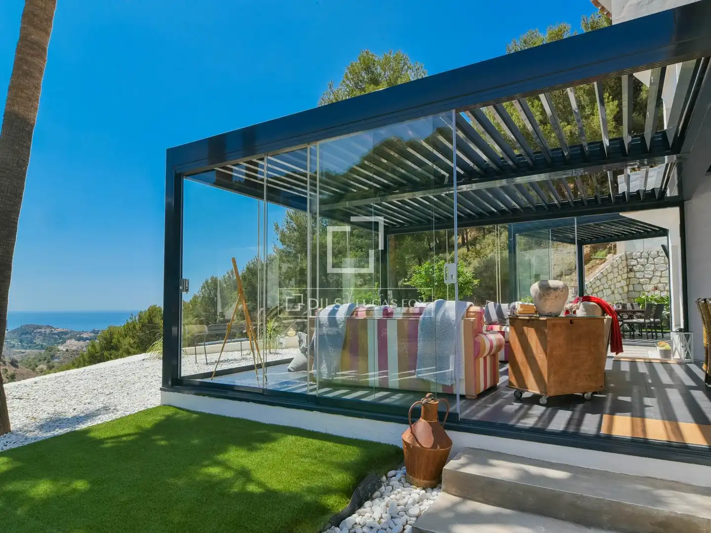 Terraza de Casa o chalet en venta en Málaga con Aire acondicionado, Calefacción y Jardín privado