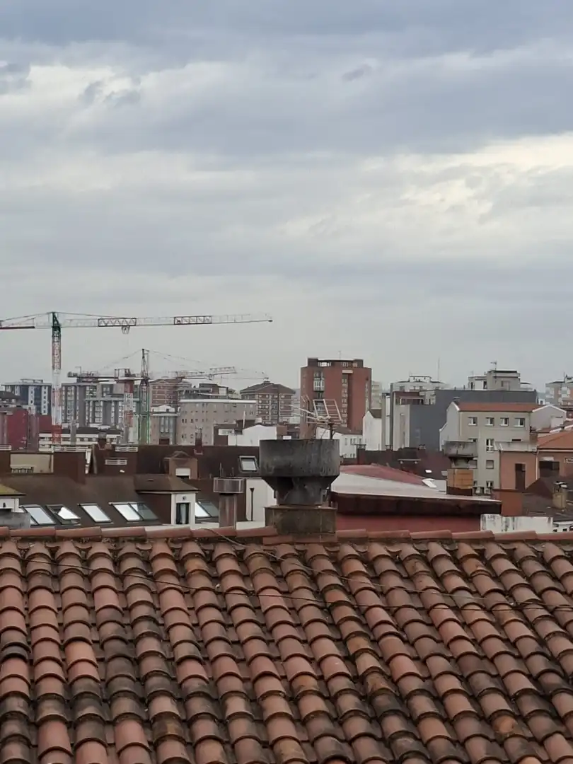 Balcony of Flat for rent in Gijón   with Heating