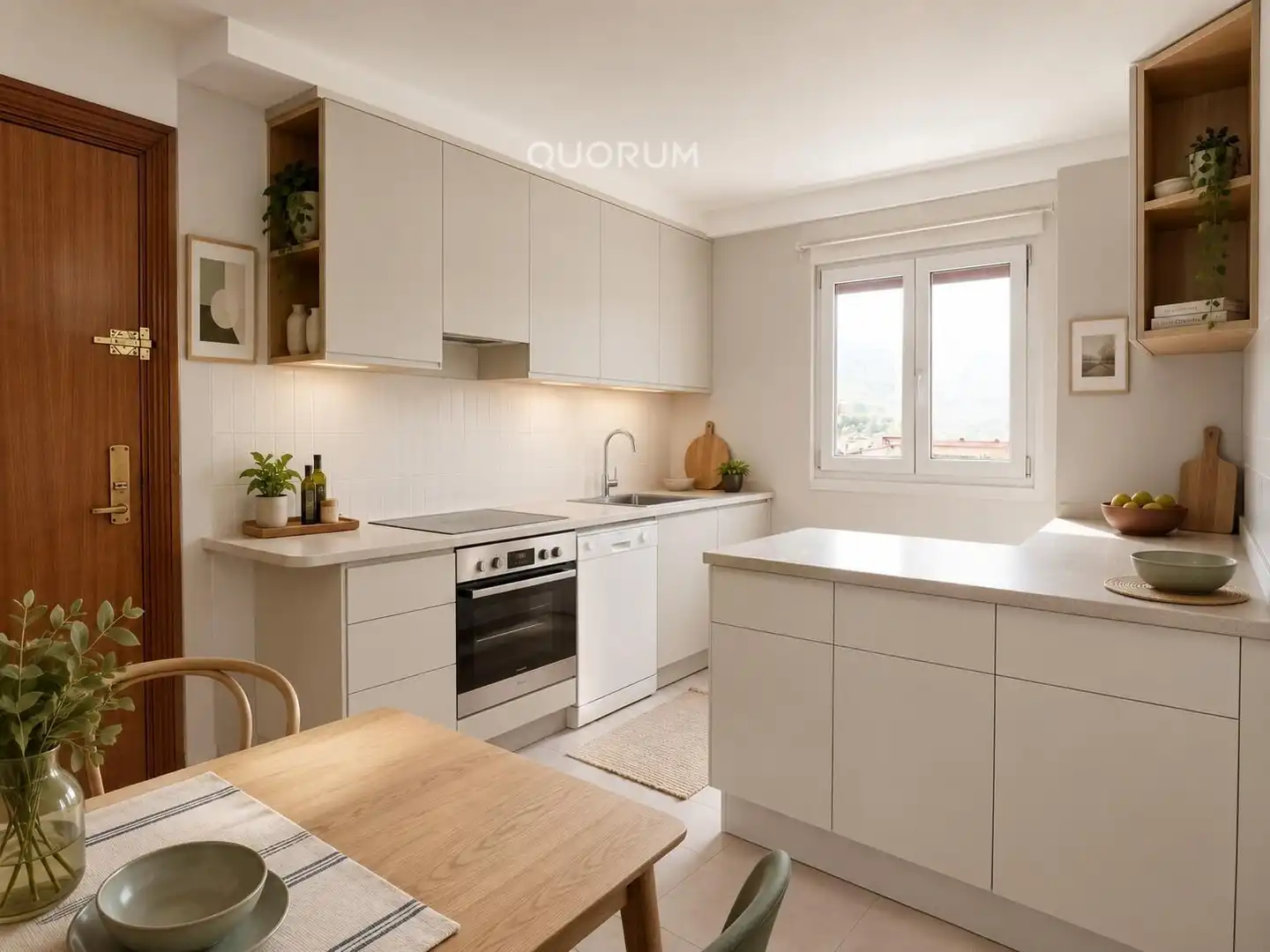 Kitchen of Flat for sale in Bilbao   with Heating and Furnished