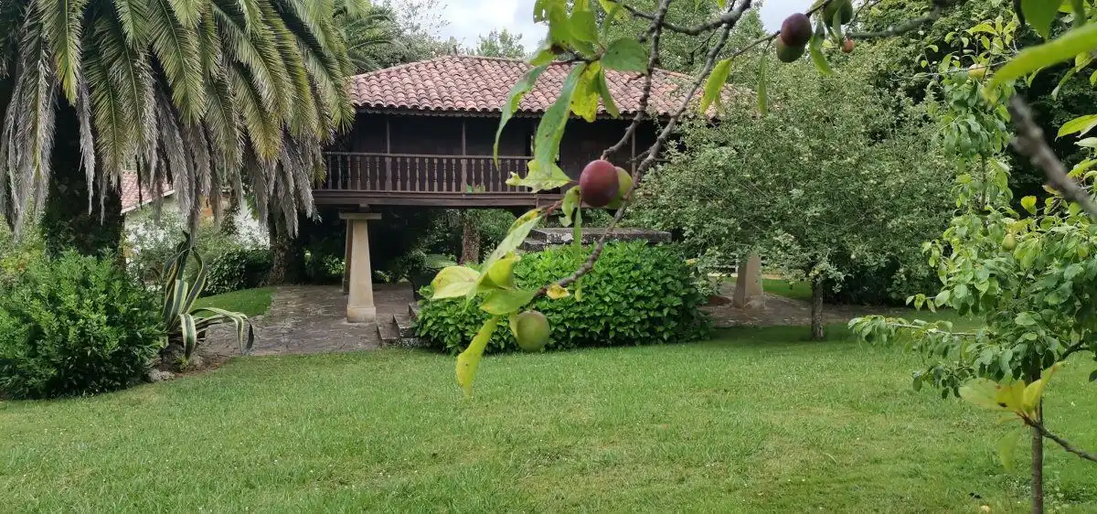 Jardí de Casa o xalet en venda en Gijón  amb Terrassa, Traster i Piscina