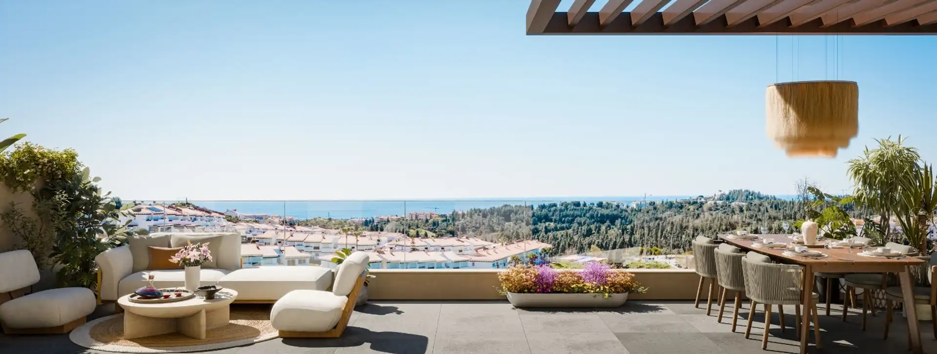 Terraza de Apartamento en venta en Mijas con Terraza