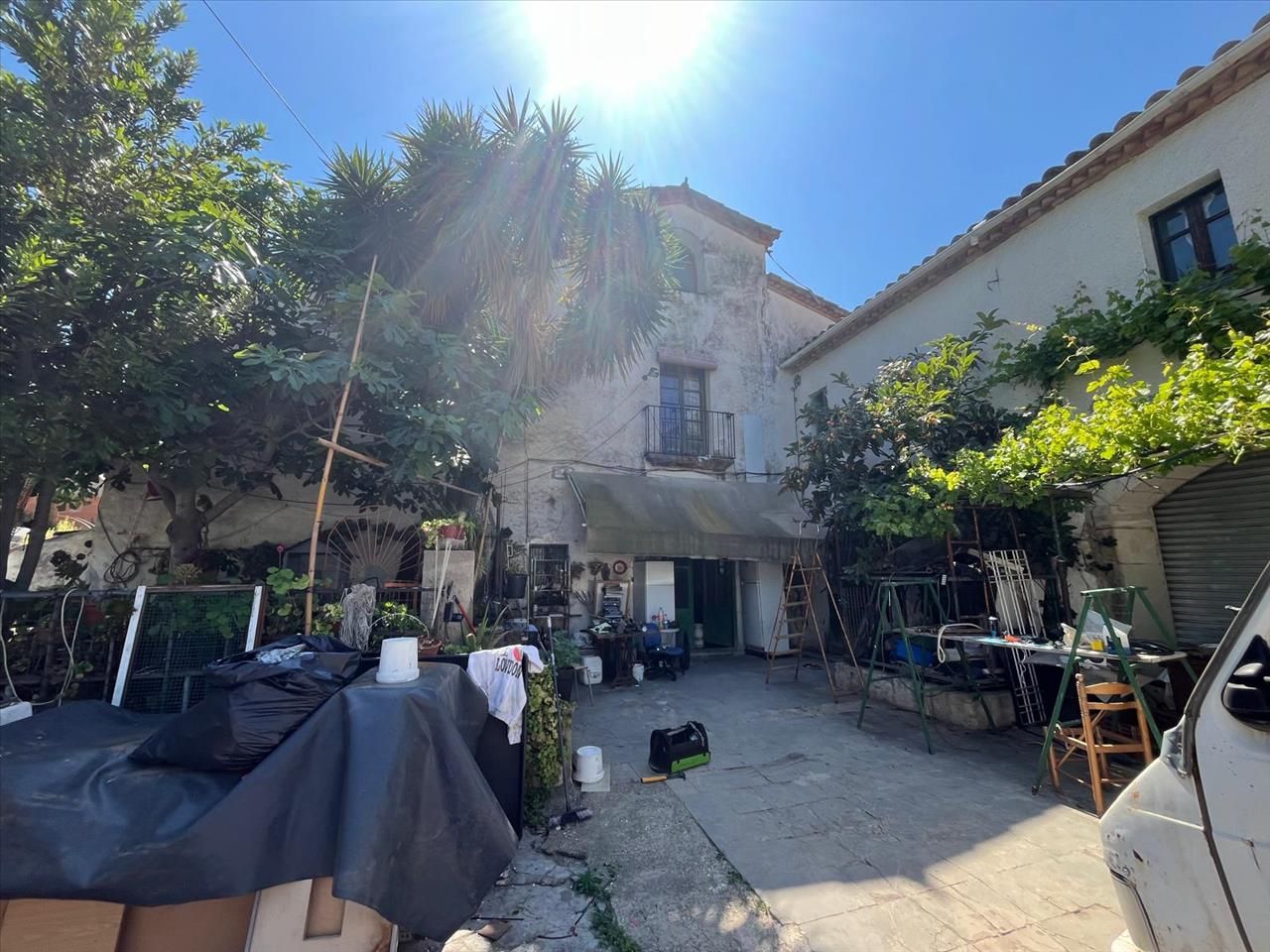 Vista exterior de Casa o xalet en venda en Cunit amb Traster i Piscina