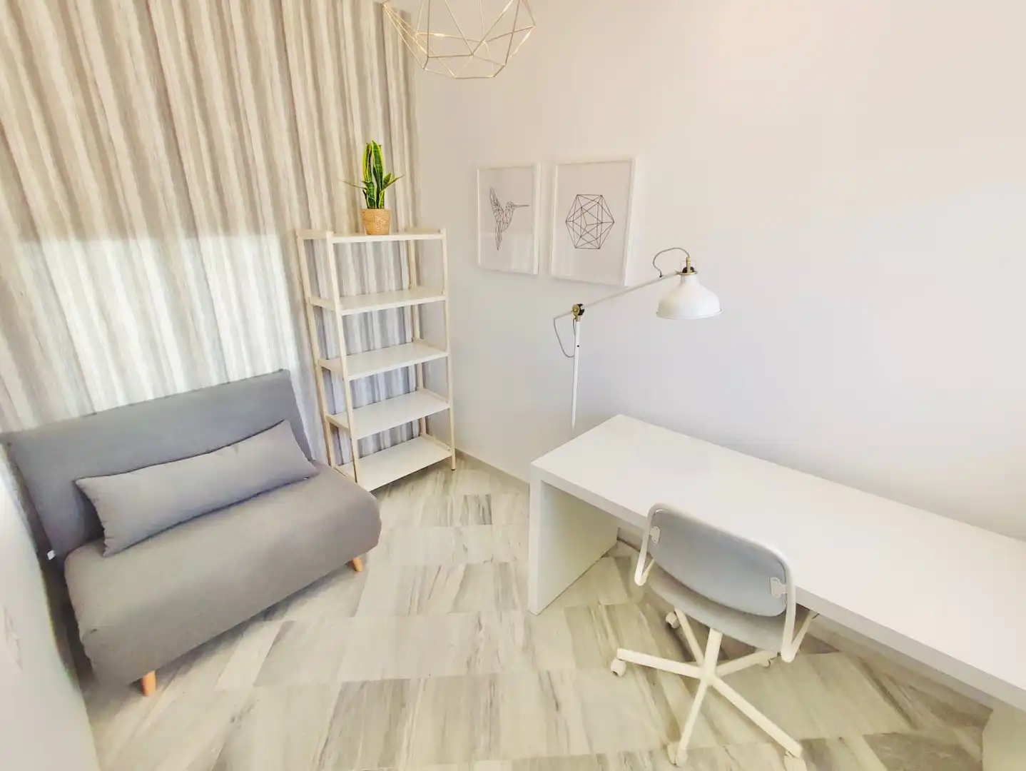 Schlafzimmer von Wohnung zur Miete in Granada mit Klimaanlage, Heizung und Terrasse