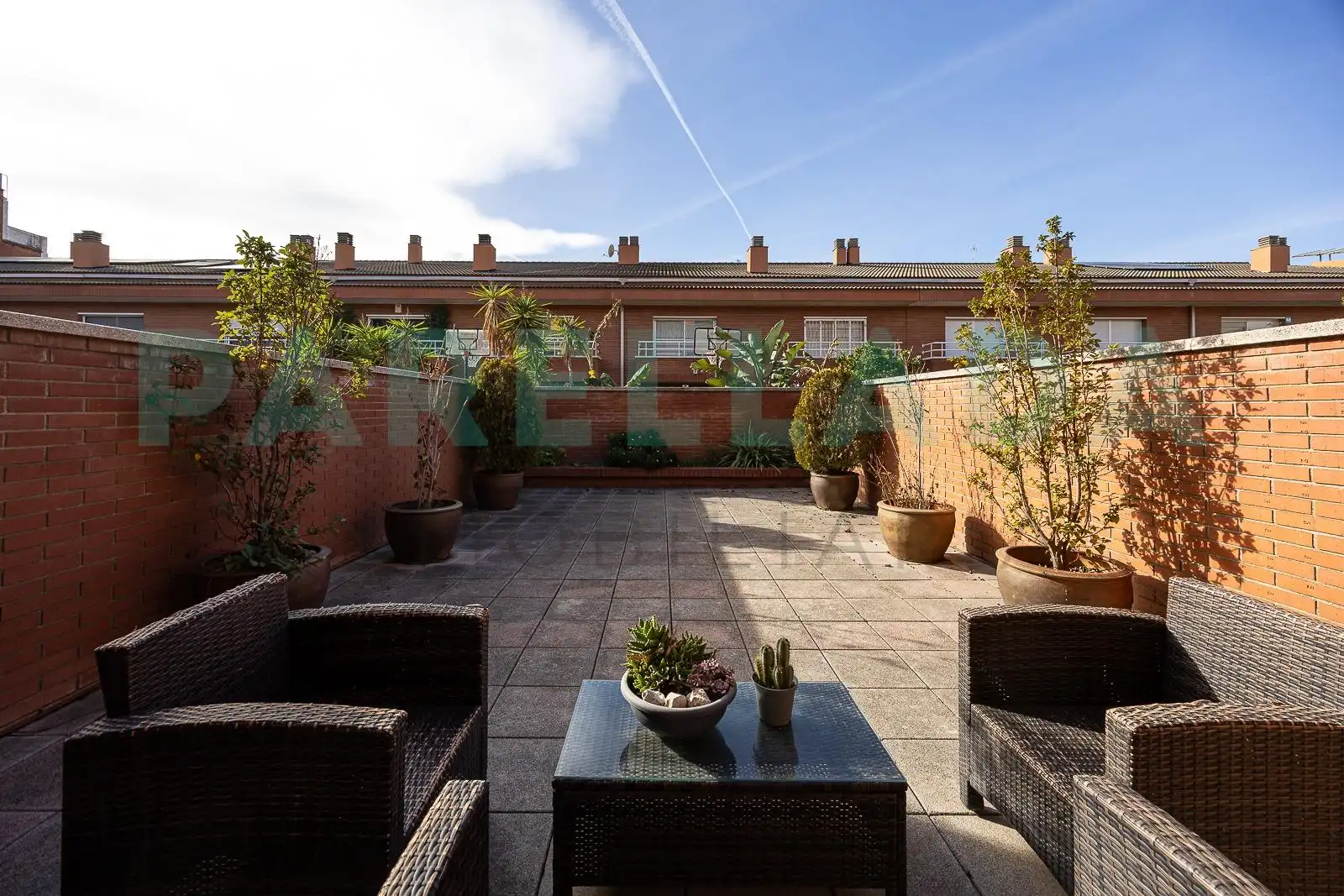 Terraza de Casa o chalet en venta en Badalona con Aire acondicionado, Calefacción y Jardín privado